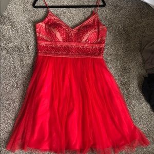 Beautiful evening beaded dress, brand new